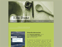 Tablet Screenshot of elladanz.de